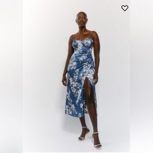 Reformation Marguerite Silk Dress